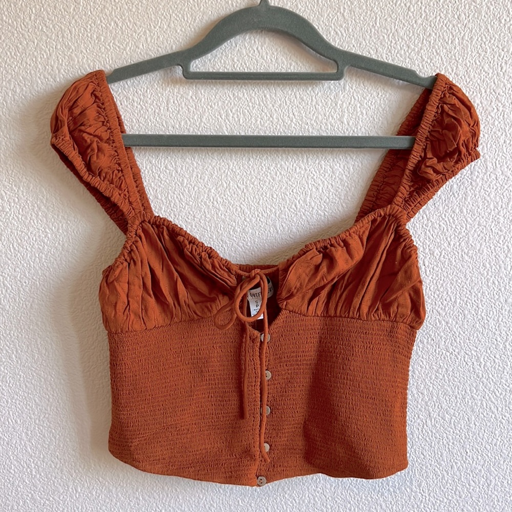 NWT corset style top